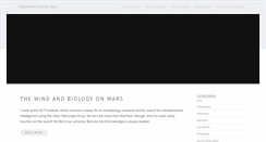 Desktop Screenshot of cosmicdiary.org